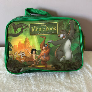 Disney The Jungle Book Diamond Edition Green Insulated School Lunch Bag